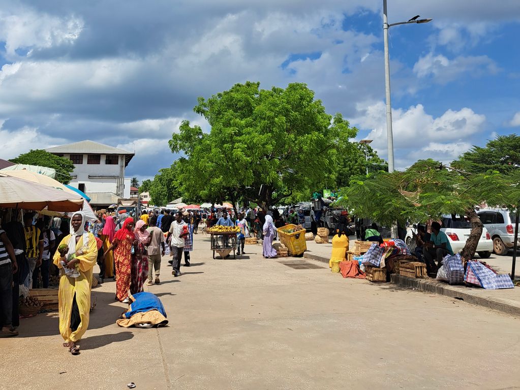 Markt in Stone Town Zanzibar